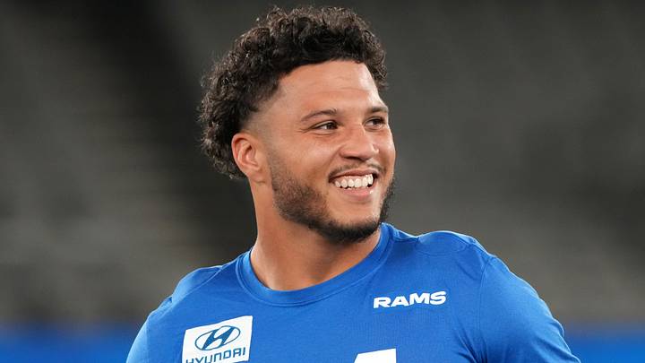 Los Angeles Rams running back Blake Corum.