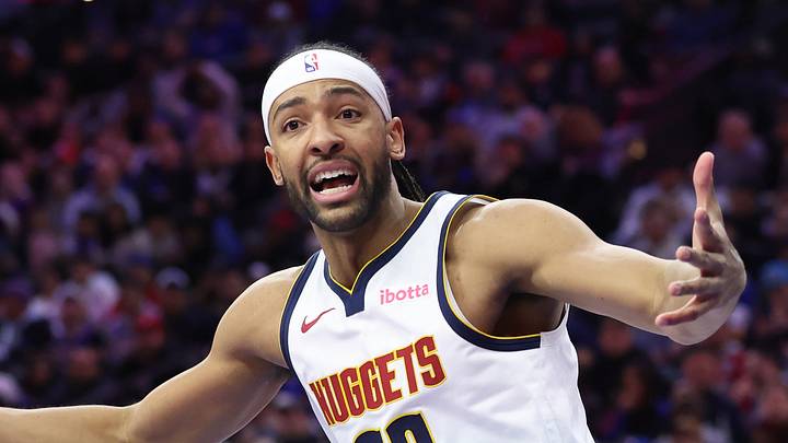 Jan 5, 2026; Philadelphia, Pennsylvania, USA; Denver Nuggets forward Zeke Nnaji (22) reacts to a play against the Philadelphia 76ers during the third quarter at Xfinity Mobile Arena. Mandatory Credit: Bill Streicher-Imagn Images Jan 5, 2026; Philadelphia, Pennsylvania, USA; Denver Nuggets forward Zeke Nnaji (22) reacts to a play against the Philadelphia 76ers during the third quarter at Xfinity Mobile Arena. Mandatory Credit: Bill Streicher-Imagn Images