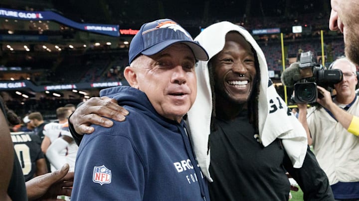 Denver Broncos; Alvin Kamara, Sean Payton