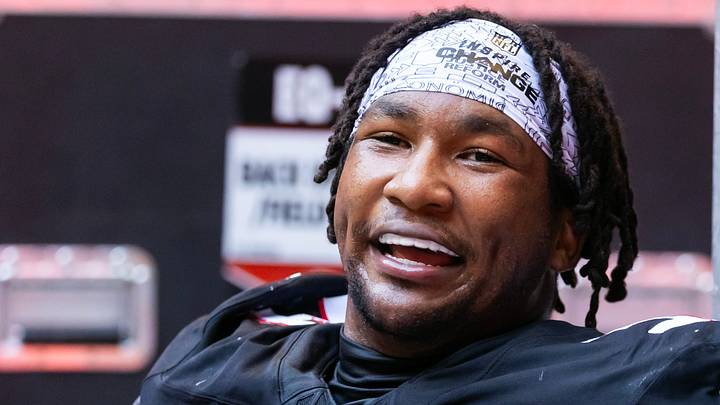  Atlanta Falcons defensive lineman Brandon Dorlus 