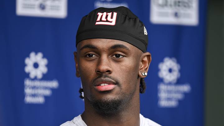 New York Giants wide receiver Malachi Fields 
