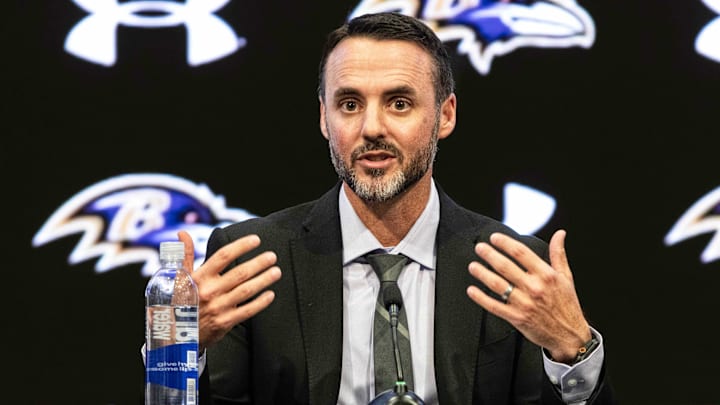 Baltimore Ravens head coach Jesse Minter