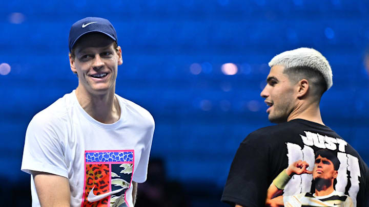 Jannik Sinner and Carlos Alcaraz will face off in the 2025 ATP Finals championship match.