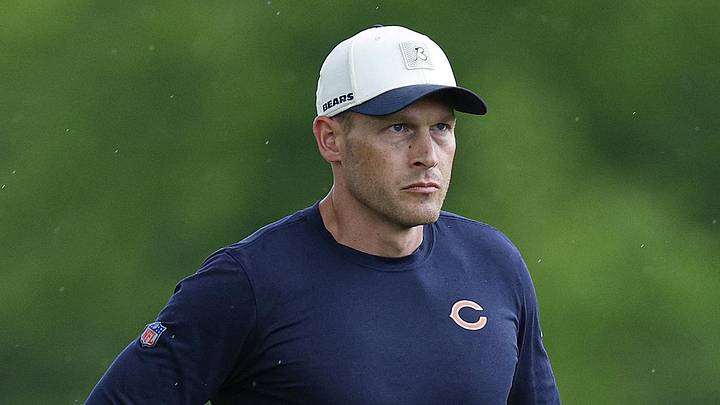 Chicago Bears head coach Ben Johnson