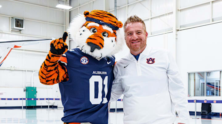 Auburn Tigers head coach Alex Golesh inked 15 players on the first day of the Early Signing Period. 
