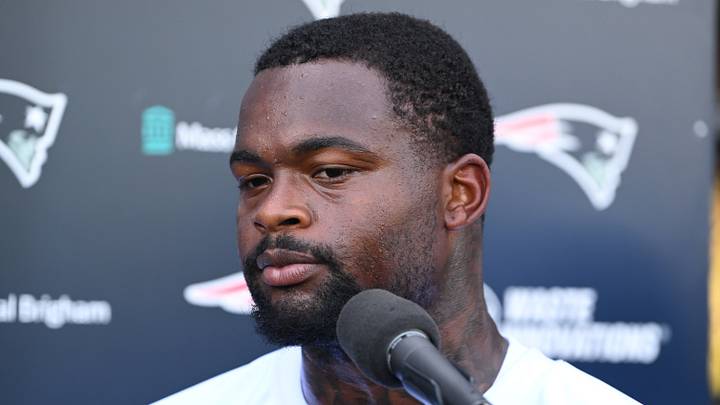 Former New England Patriots wide receiver Kayshon Boutte (9).