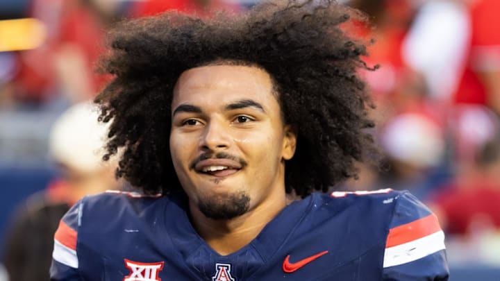 Arizona Wildcats defensive back Treydan Stukes 