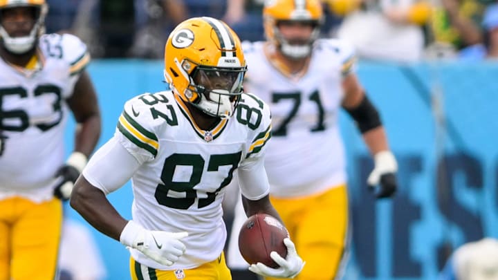Packers receiver Romeo Doubs will play against the Cardinals on Sunday.