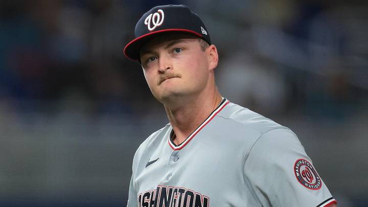 Washington Nationals pitcher Brad Lord Washington Nationals pitcher Brad Lord