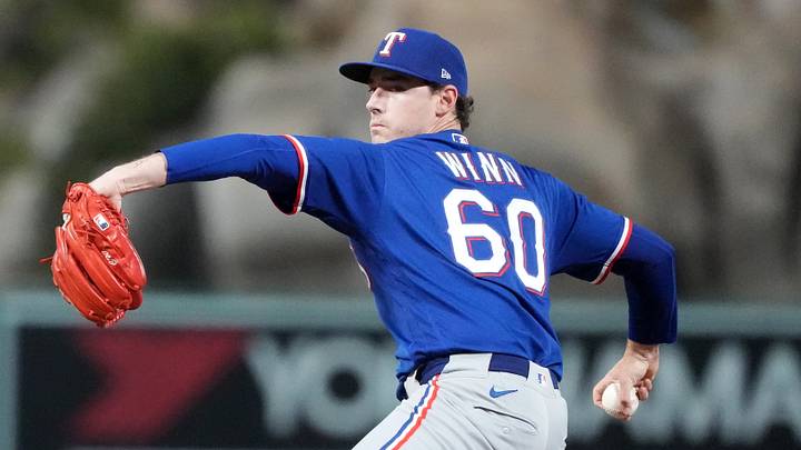Texas Rangers pitcher Cole Winn. Credit: Kirby Lee-Imagn Images Texas Rangers pitcher Cole Winn. Credit: Kirby Lee-Imagn Images