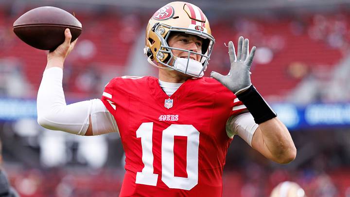San Francisco 49ers QB Mac Jones San Francisco 49ers QB Mac Jones