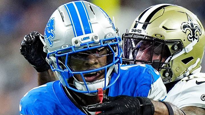 Detroit Lions wide receiver Jameson Williams Detroit Lions wide receiver Jameson Williams