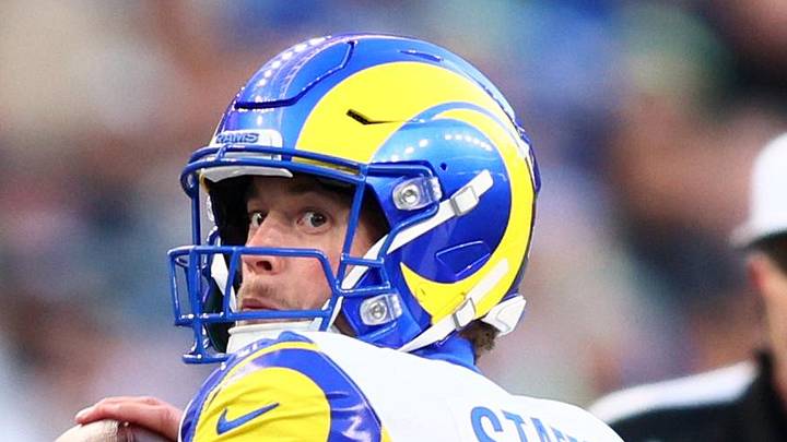 Los Angeles Rams quarterback Matthew Stafford (9). Mandatory Credit: Kevin Ng-Imagn Images Los Angeles Rams quarterback Matthew Stafford (9). Mandatory Credit: Kevin Ng-Imagn Images
