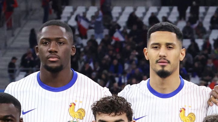 William Saliba et Ibrahima Konaté - équipe de France William Saliba et Ibrahima Konaté - équipe de France