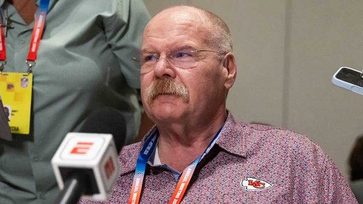 Mar 31, 2026; Phoenix, AZ, USA; Kansas City Chiefs head coach Andy Reid during the 2026 NFL Annual League Meeting at the Arizona Biltmore. Mandatory Credit: Mark J. Rebilas-Imagn Images