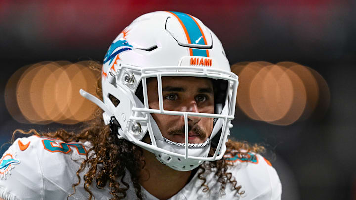 Miami Dolphins tight end Greg Dulcich