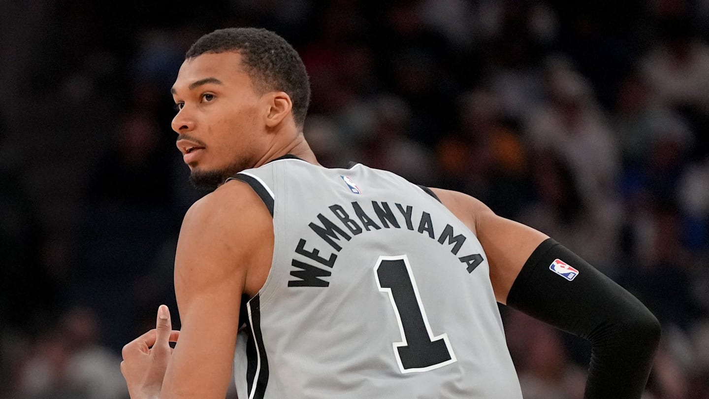 Wembanyama Listed as Doubtful, Spurs Reportedly Optimistic He'll Return Soon