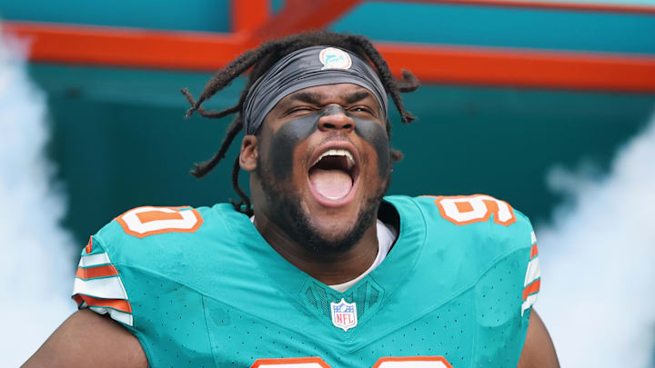 Miami Dolphins defensive tackle Kenneth Grant