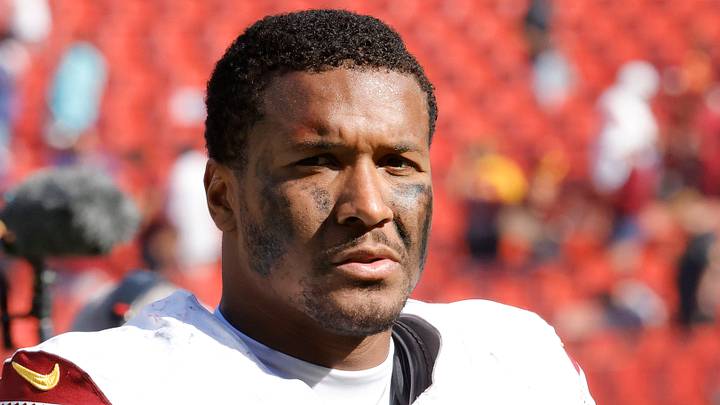 Washington Commanders safety Will Harris Washington Commanders safety Will Harris