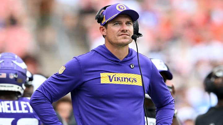 Minnesota Vikings head coach Kevin O'Connell