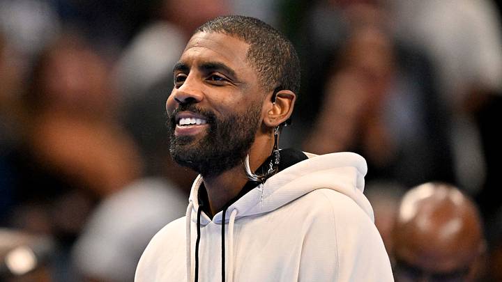 Nov 14, 2025; Dallas, Texas, USA; Dallas Mavericks guard Kyrie Irving looks on during the second half against the LA Clippers in an NBA Cup game at the American Airlines Center. Mandatory Credit: Jerome Miron-Imagn Images Nov 14, 2025; Dallas, Texas, USA; Dallas Mavericks guard Kyrie Irving looks on during the second half against the LA Clippers in an NBA Cup game at the American Airlines Center. Mandatory Credit: Jerome Miron-Imagn Images
