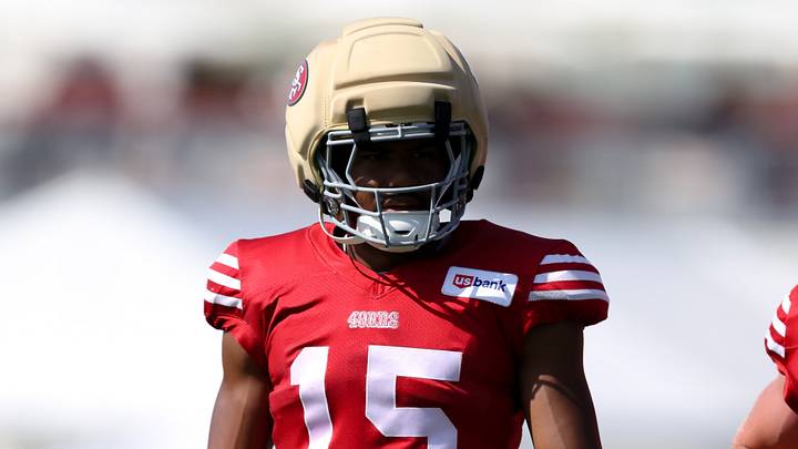 San Francisco 49ers wide receiver De'Zhaun Stribling