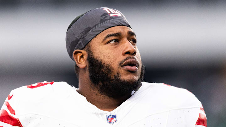 Washington Commanders offensive lineman Tyre Phillips