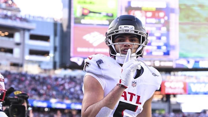 Atlanta Falcons wide receiver Drake London 