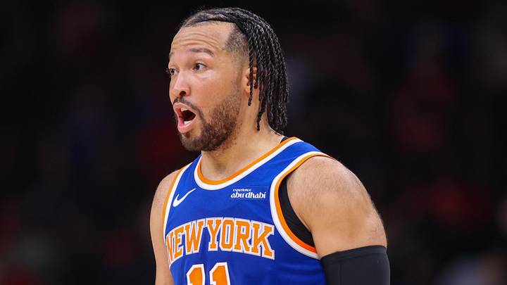 Apr 30, 2026; Atlanta, Georgia, USA; New York Knicks guard Jalen Brunson (11) in action against the Atlanta Hawks in the second quarter during game six of the first round of the 2026 NBA Playoffs at State Farm Arena. Mandatory Credit: Brett Davis-Imagn Images Apr 30, 2026; Atlanta, Georgia, USA; New York Knicks guard Jalen Brunson (11) in action against the Atlanta Hawks in the second quarter during game six of the first round of the 2026 NBA Playoffs at State Farm Arena. Mandatory Credit: Brett Davis-Imagn Images