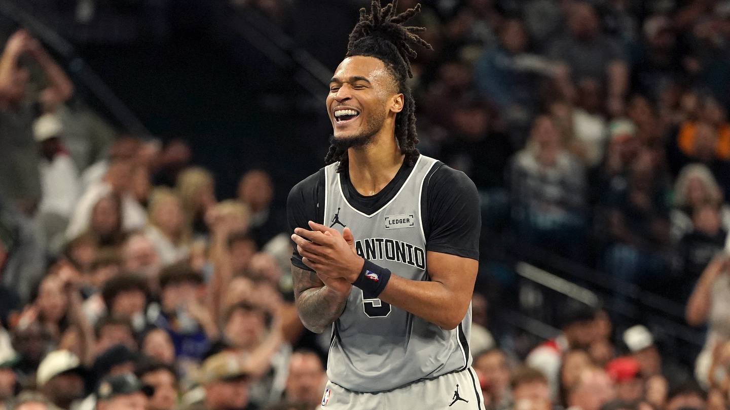 Stephon Castle will leave no doubt about the Spurs' second-best player