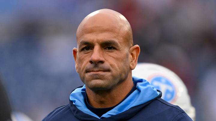 Oct 11, 2026; Nashville, Tennessee, USA; Tennessee Titans head coach Robert Saleh walks onto the field during pre-game warmups against the Houston Texans at Nissan Stadium. Mandatory Credit: Steve Roberts-Imagn Images Oct 11, 2026; Nashville, Tennessee, USA; Tennessee Titans head coach Robert Saleh walks onto the field during pre-game warmups against the Houston Texans at Nissan Stadium. Mandatory Credit: Steve Roberts-Imagn Images