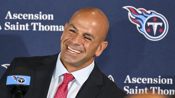 Tennessee Titans head coach Robert Saleh