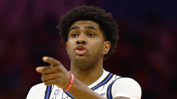 Oct 25, 2025; Orlando, Florida, USA; Orlando Magic guard Jase Richardson (11) waits for play to begin in the second half against the Chicago Bulls at Kia Center. Mandatory Credit: Russell Lansford-Imagn Images Oct 25, 2025; Orlando, Florida, USA; Orlando Magic guard Jase Richardson (11) waits for play to begin in the second half against the Chicago Bulls at Kia Center. Mandatory Credit: Russell Lansford-Imagn Images