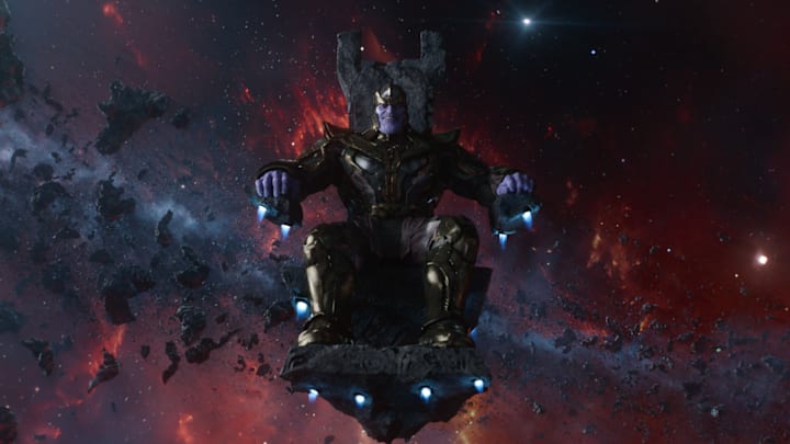 Marvel's Guardians Of The Galaxy..Thanos (voiced by Josh Brolin)..Ph: Film Frame..©Marvel 2014