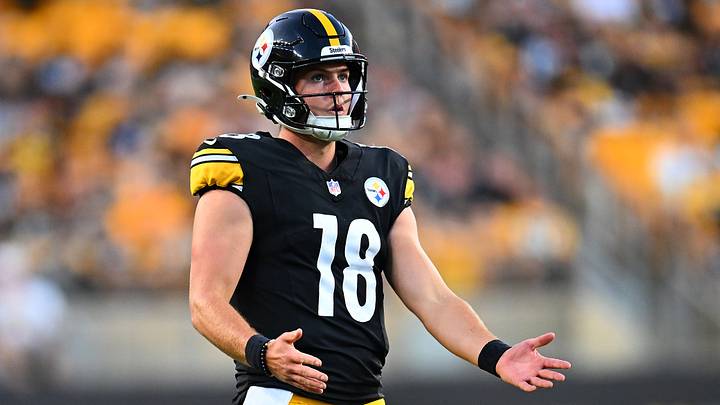 Pittsburgh Steelers quarterback Will Howard