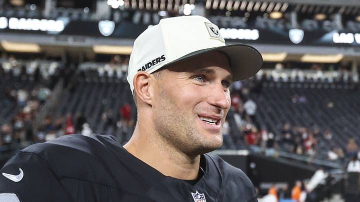 Las Vegas Raiders quarterback Kirk Cousins Las Vegas Raiders quarterback Kirk Cousins