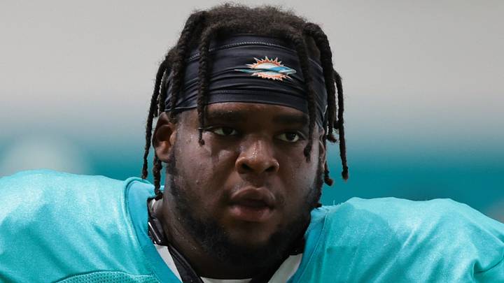 Miami Dolphins defensive lineman Kenneth Grant Miami Dolphins defensive lineman Kenneth Grant