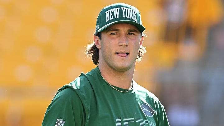 New York Jets quarterback Cade Klubnik New York Jets quarterback Cade Klubnik