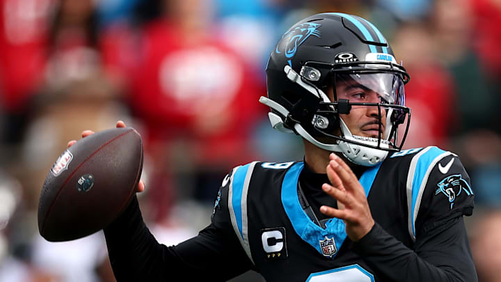 Carolina Panthers quiarterback Bryce Young