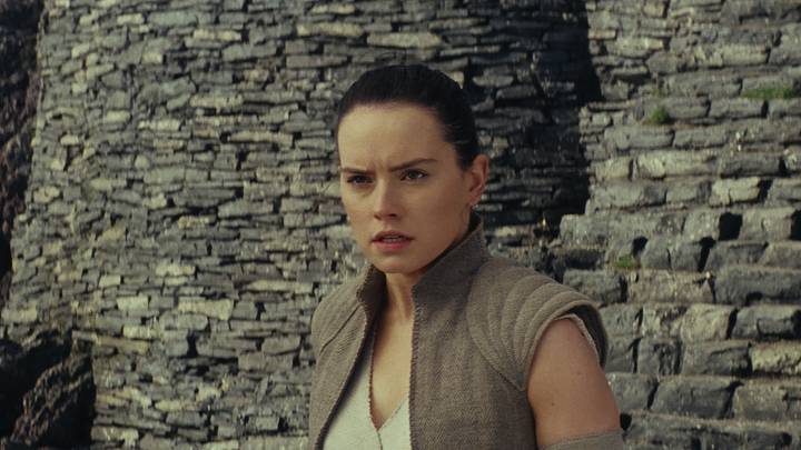 Rey in Star Wars: The Last Jedi