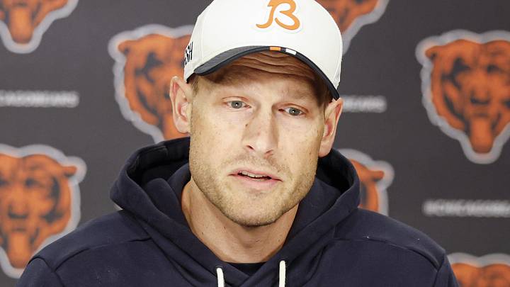 Chicago Bears head coach Ben Johnson