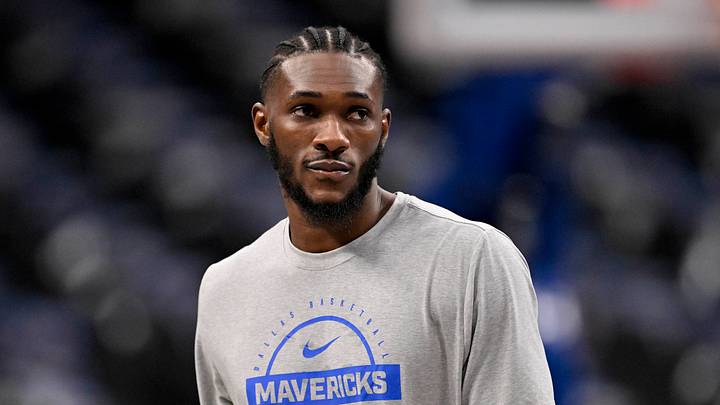 Feb 27, 2026; Dallas, Texas, USA; Dallas Mavericks center Moussa Cisse (30) warms up before the game between the Dallas Mavericks and the Memphis Grizzlies at the American Airlines Center. Feb 27, 2026; Dallas, Texas, USA; Dallas Mavericks center Moussa Cisse (30) warms up before the game between the Dallas Mavericks and the Memphis Grizzlies at the American Airlines Center.