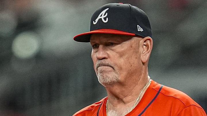 Braves manager Brian Snitker