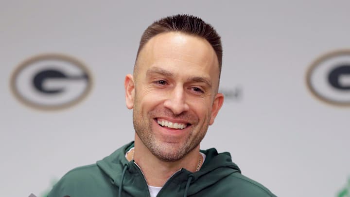 Green Bay Packers defensive coordinator Jeff Hafley