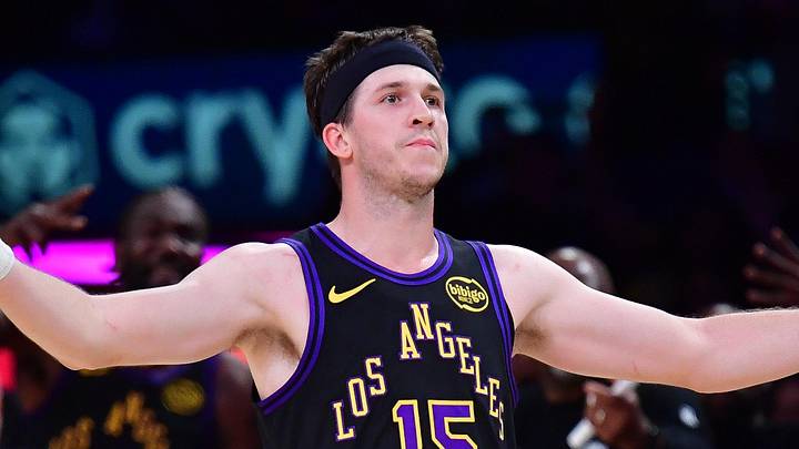 Los Angeles Lakers guard Austin Reaves Los Angeles Lakers guard Austin Reaves