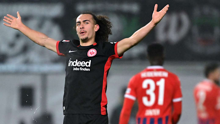 Arthur Theate im Spiel gegen den 1. FC Heidenheim