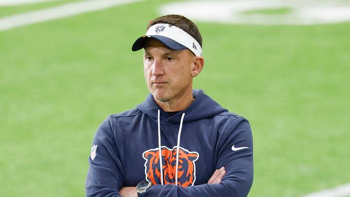 Chicago Bears defensive coordinator Dennis Allen 