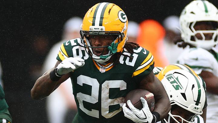 Green Bay Packers running back Kaleb Johnson