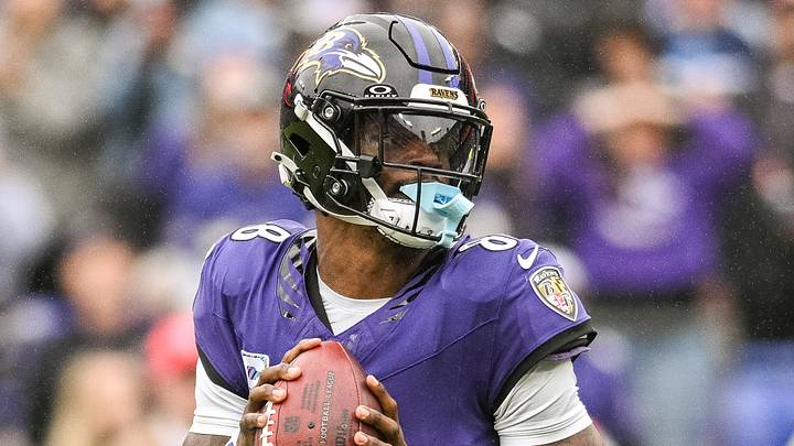 Baltimore Ravens quarterback Lamar Jackson