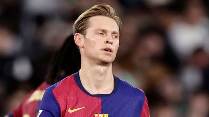 De Jong has long been linked with a move away from Barcelona De Jong has long been linked with a move away from Barcelona
